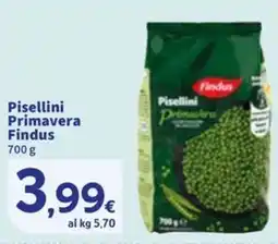 Sigma Pisellini Primavera Findus offerta