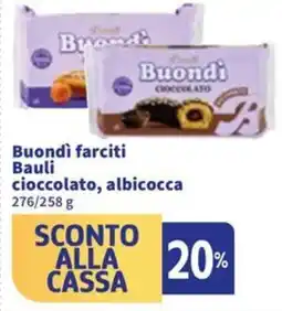 Sigma Buondì farciti Bauli cioccolato, albicocca offerta