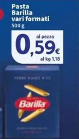 Sigma Pasta Barilla offerta