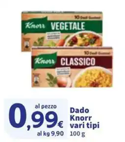 Sigma Dado Knorr offerta