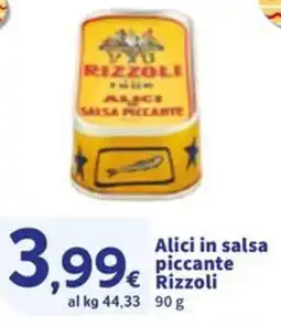 Sigma Alici in salsa piccante Rizzoli offerta