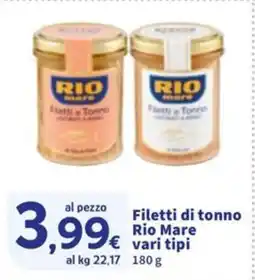 Sigma Filetti di tonno Rio Mare offerta