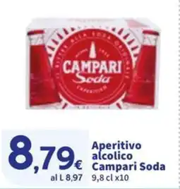 Sigma Aperitivo alcolico Campari Soda offerta