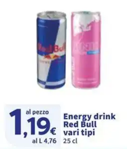 Sigma Energy drink Red Bull offerta