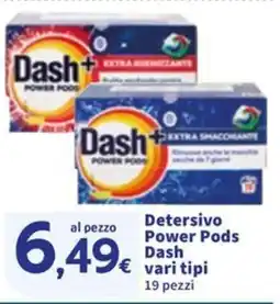 Sigma Detersivo Power Pods Dash 19 pezzi offerta