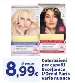 Sigma Colorazioni per capelli Excellence L'Oréal Paris offerta