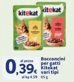 Sigma Bocconcini per gatti Kitekat offerta
