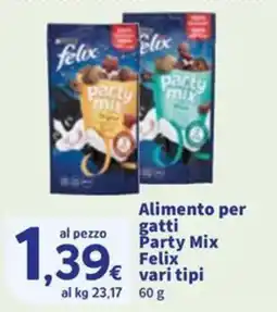 Sigma Alimento per gatti Party Mix Felix offerta