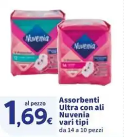 Sigma Assorbenti Ultra con ali Nuvenia offerta