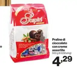 In'S Mercato Praline di cioccolato con creme offerta