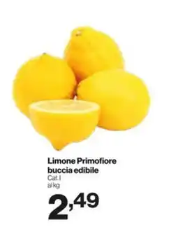 In'S Mercato Limone Primofiore buccia edibile offerta
