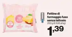 In'S Mercato Fettine di formaggio fuso senza lattosio offerta