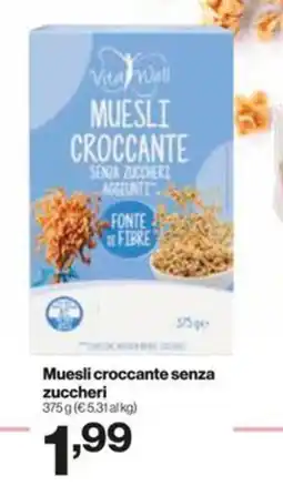 In'S Mercato Muesli croccante senza zuccheri offerta
