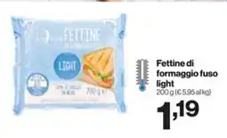 In'S Mercato Fettine di formaggio fuso light offerta