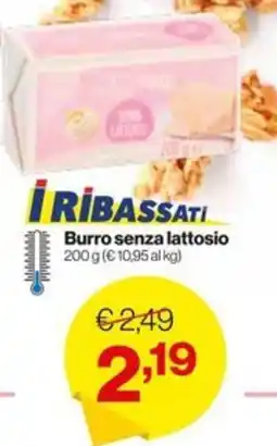 In'S Mercato Burro senza lattosio offerta