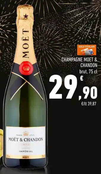 Champagne MOET & CHANDON