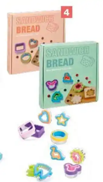 In'S Mercato Set 4 formine tagliapane offerta