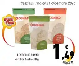Conad Lenticchie CONAD offerta