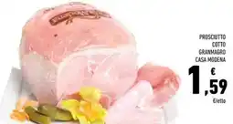 Conad Prosciutto cotto granmagro CASA MODENA offerta