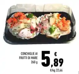 Conad Conchiglie ai frutti di mare offerta