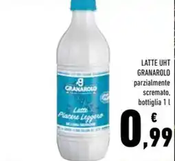Conad LATTE UHT GRANAROLO parzialmente scremato offerta