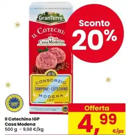 Eurospar Il Cotechino IGP Casa Modena offerta