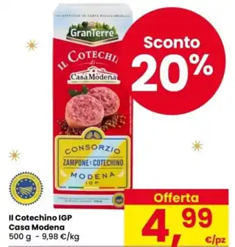Eurospar Il Cotechino IGP Casa Modena offerta