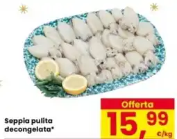 Eurospar Seppia pulita decongelata offerta