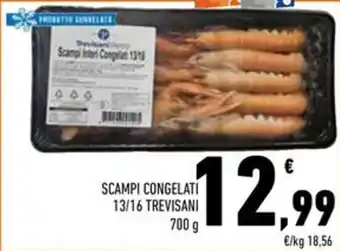 Scampi congelati 13/16 trevisani