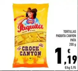 Conad Tortillas paquita canyon PATA offerta