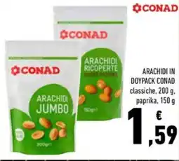 Conad Arachidi in doypack CONAD offerta