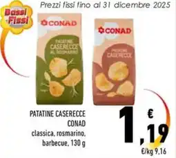 Conad Patatine caserecce CONAD offerta