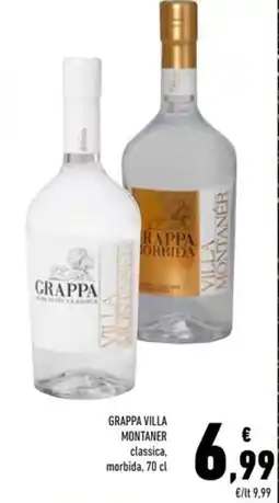Conad Grappa villa montaner classica, morbida offerta