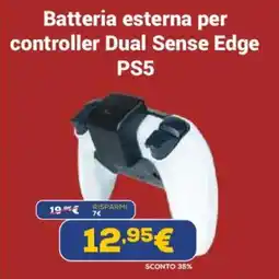 Euronics Batteria esterna per controller Dual Sense Edge PS5 offerta