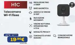 Euronics EZVIZ H1C Telecamera Wi-Fi fissa offerta