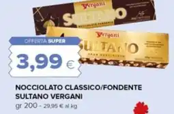 Oasi Nocciolato classico/fondente sultano VERGANI offerta