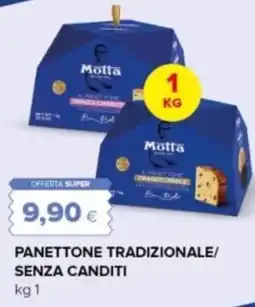 Oasi Motta panettone tradizionale/ senza canditi offerta