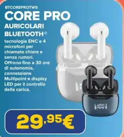Euronics Cellularline btcoreprotws core pro auricolari bluetooth offerta