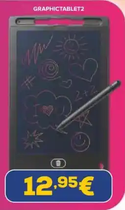 Euronics Cellularline graphic tablet tavoletta grafica con display lcd offerta