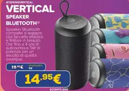 Euronics Music sound btspkmsvertical speaker bluetooth offerta