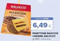 Oasi Panettone maxiciok caramel BALOCCO offerta