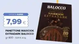 Oasi Panettone maxiciok extradark BALOCCO offerta