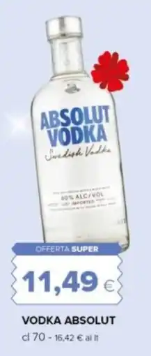 Oasi Vodka ABSOLUT offerta