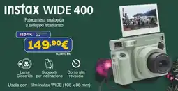 Euronics Instax wide 400 offerta