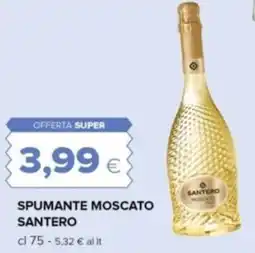 Oasi Spumante moscato SANTERO offerta