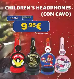 Euronics Children's headphones (con cavo) offerta