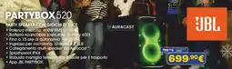 Euronics JBL PARTYBOX 520 offerta