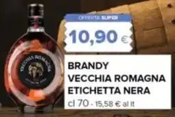 Oasi Brandy vecchia romagna etichetta nera offerta