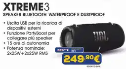 Euronics JBL XTREME3 offerta
