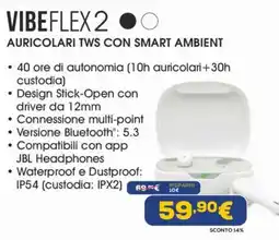 Euronics JBL VIBEFLEX2 offerta